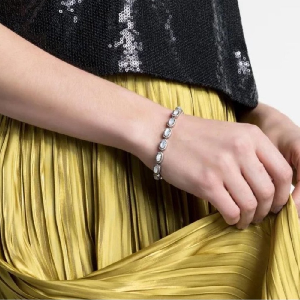 Kendra Scott Cole Gold Link Ivory Mother of Pearl Bracelet - Picture 7 of 7